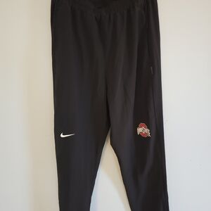 The Ohio State Nike‎ Dri Fit Black Track Pants Size Medium